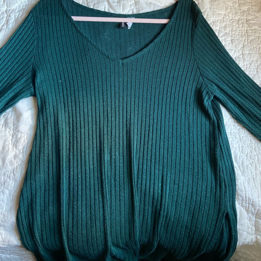 Emerald Green long sweater